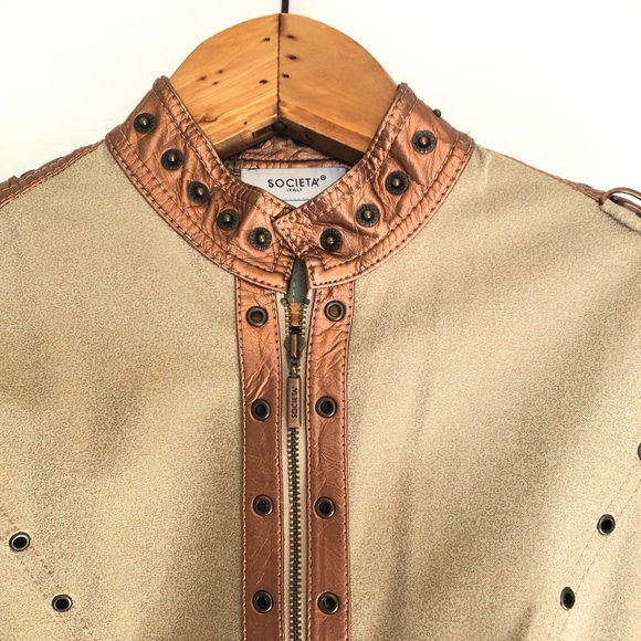 RARE FIND {Societa} Beautiful Italian lightweight jacket - Picture 9 of 12